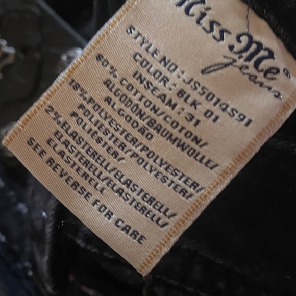 Miss me Black Skinny Jeans - Picture 8 of 8